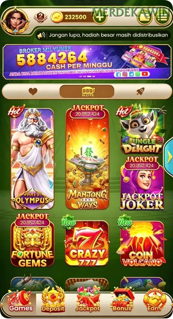 Screenshot megahoki nomor 2